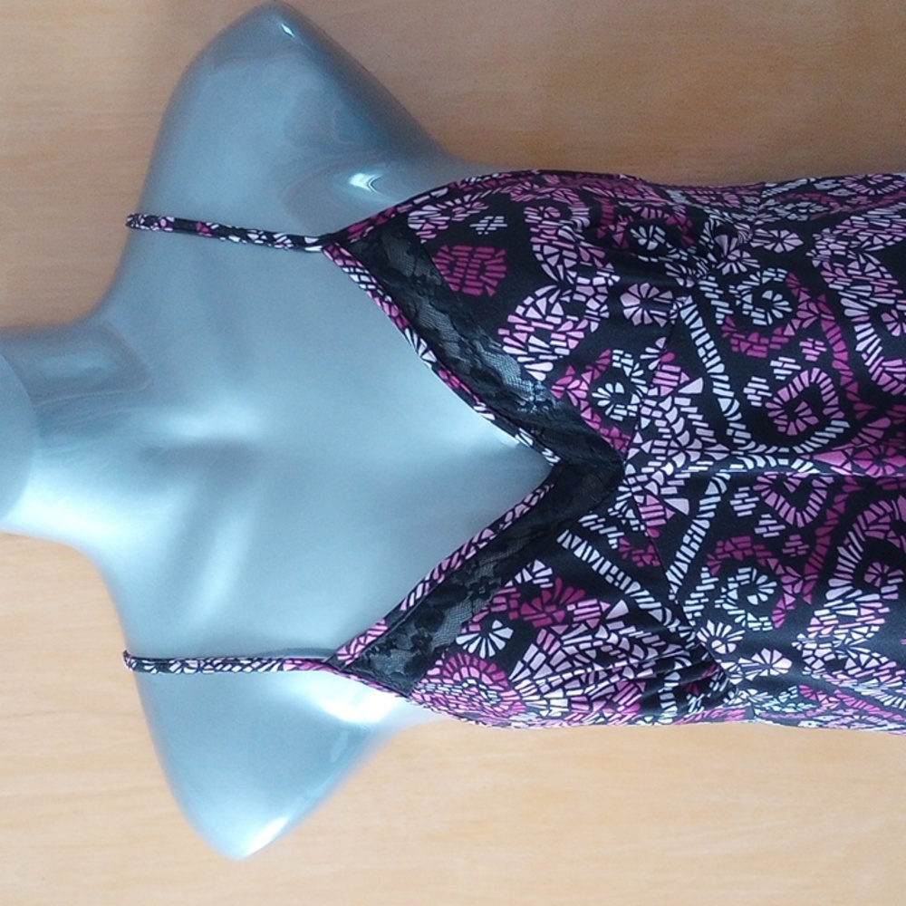 Nightie Black & Pink Size M (APT 9 brand) - Picture 6 of 11